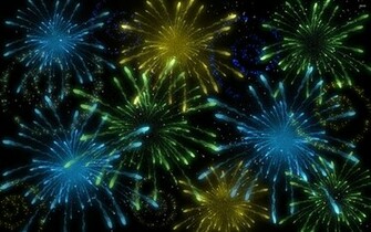 Fireworks Wallpaper Digital Art