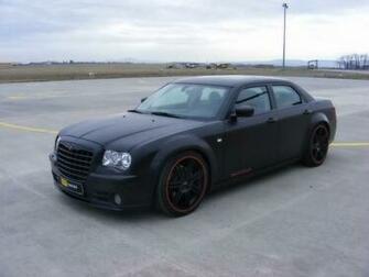 Chrysler Black Color Sedan Version Rear