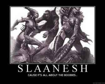 Warhammer 40k Chaos Daemons Wallpaper Slaanech