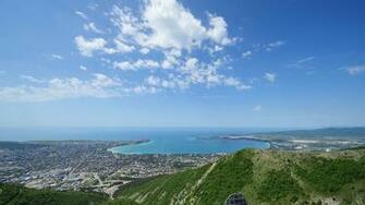 Wallpaper Russia Gelendzhik Town And Bay Russian