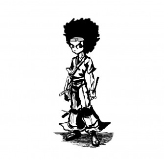 Afro Samurai Huey Man By Somerandomduck D81evm4 Wallpaper