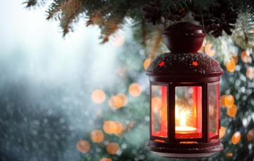 Wallpaper Winter Snow New Year Christmas Light