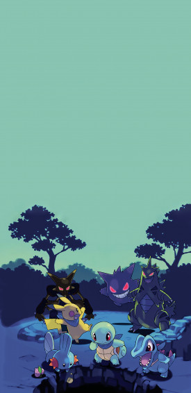 iPhone Pokemon Pixel Art Wallpaper