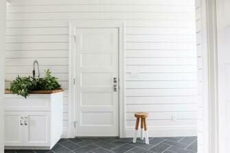 Slate Herringbone Floors And Shiplap Studio Mcgee