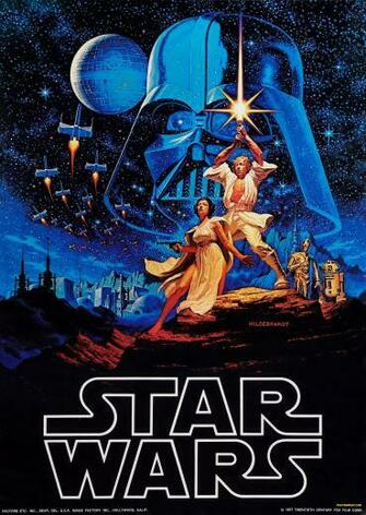 Star Wars Promo Poster Art By Brothers Hildebrandt