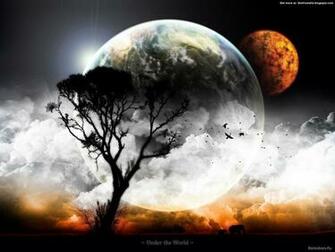 Dark Fantasy Landscape Gothic Wallpaper