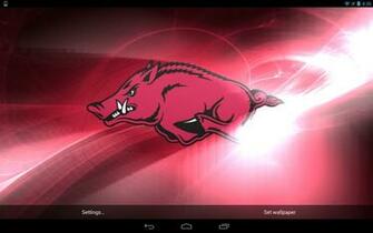 Arkansas Razorbacks Lwp Tone Screenshot