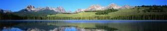 Triple Monitor Multi Screen Multiple Mountain Montagne Wallpaper