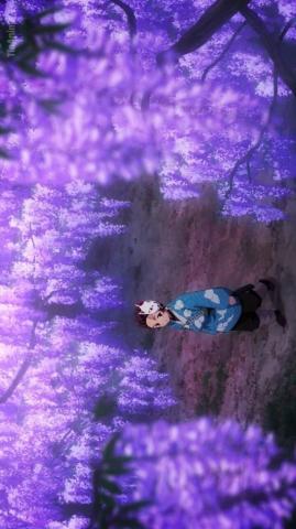 Demon Slayer Kimetsu No Yaiba Tanjirou Among The Wisteria