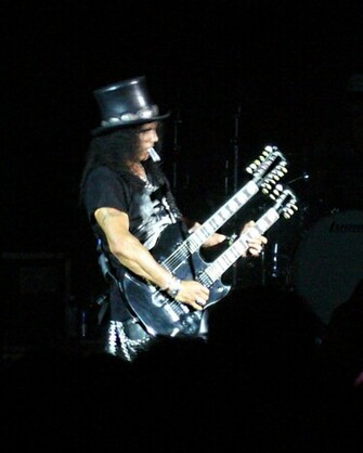 Slash Guitar Gibson File Double Neck