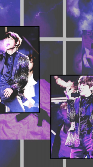Bts Purple Aesthetic Wallpaper