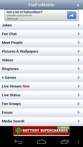Bigger Funformobile Pro For Android Screenshot
