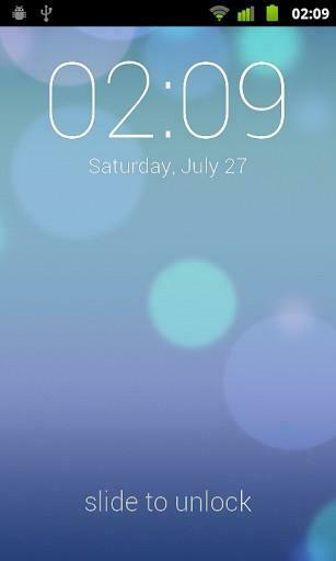 Bigger iPhone 5s Lock Screen For Android Screenshot