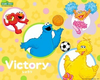 Sesame Street Learn Japanese Wallpaper