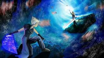 Cloud Vs Sephiroth By Shinobidigitalarts Fan Art Wallpaper Games I Had