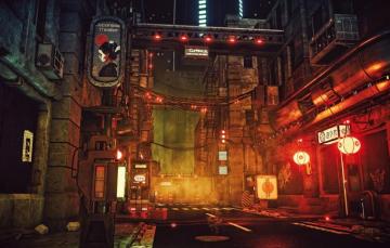 Wallpaper Night The City Game Street Fantasy Art