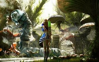 Moltee Concept Art Alice In Wonderland Eat Me