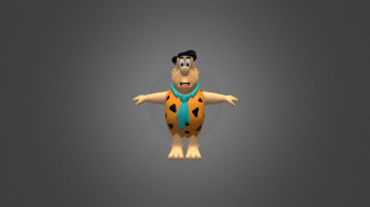 3d Fred Flintstone Bcflj7hqbkytmq3i Wallpaper
