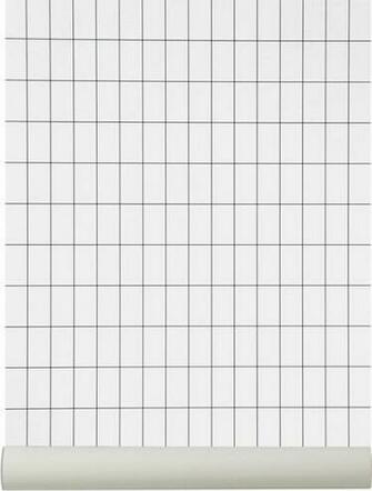 Grid Wallpaper Black White Contemporary By Inmod