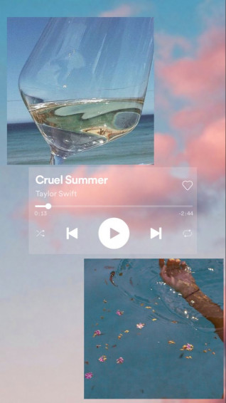 Summer Vibes Wallpaper In Taylor Swift