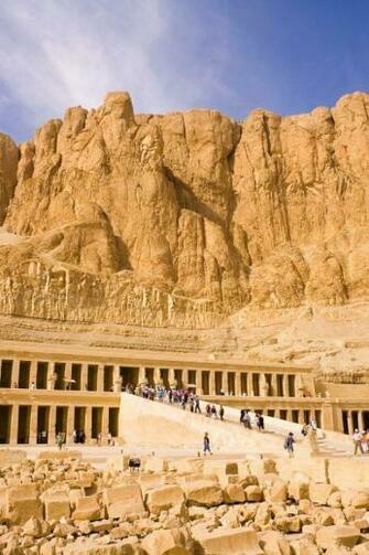Queen Hatshepsut Temple Egypt iPhone Wallpaper