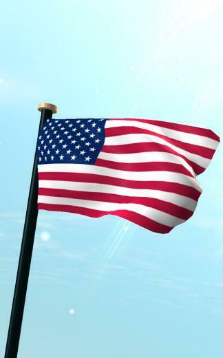 Us Flag 3d Live Wallpaper Android Apps On Google Play