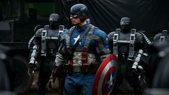 Captain America Background Scenic Wallpaper