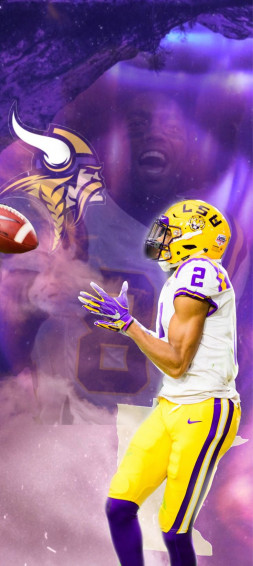 Justin Jefferson Wallpaper Nfl Football Minnesota