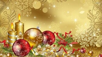 Christmas Ornaments Wallpaper