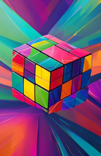 3d Wallpaper Rubix Cube
