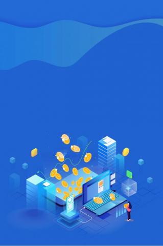25d Financial Investment Finance Background Template In