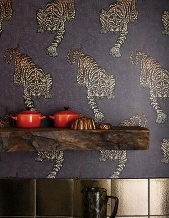 Fashion Designer Matthew Williamson S New Tyger Wallpaper For