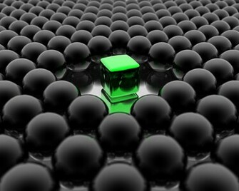 Black 3d HD Image Wallpaper