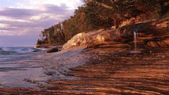 Pictured Rocks National Lakeshore Alger County Michigan