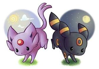Umbreon And Espeon Wallpaper