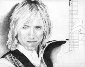 Tom Petty Wip By Squallleonhart