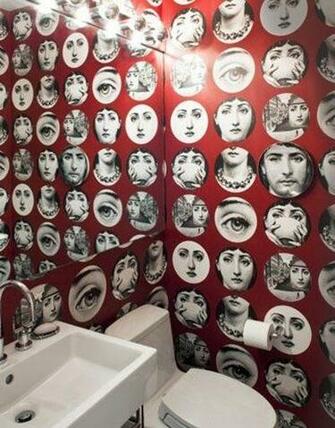 Absolutely Love This Fornasetti Tema E Variazioni Design Wallpaper