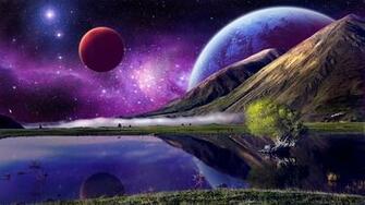 Desktop Space Background By Shifter07
