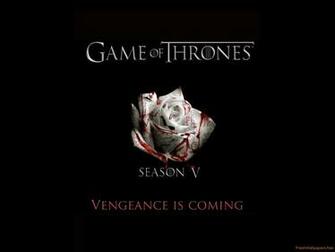 Game Of Thrones Season Rose Poster Vengeance Is Coming