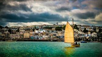 Image England United Kingdom Cornwall Falmouth Harbour