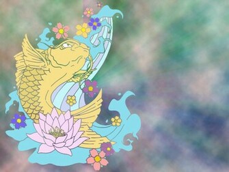 Koi Fish Funny Pet Cute Pixel Popular HD Wallpaper