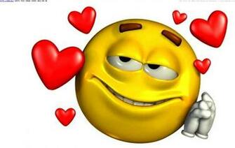 Pin Smiley In Luv Wallpaper