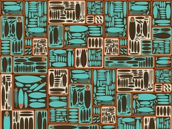 Surfboard Wallpaper Fabric