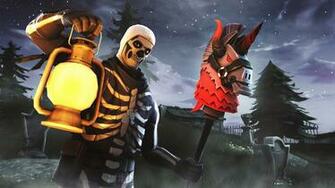 Skull Trooper 4k 8k HD Fortnite Battle Royale Wallpaper