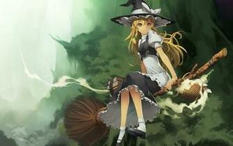 Marisa Kirisame Touhou Project Wallpaper
