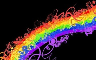 Find Out Dark Rainbow Vector Wallpaper On HDpicorner