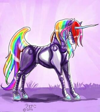 Robot Unicorn By Umeko
