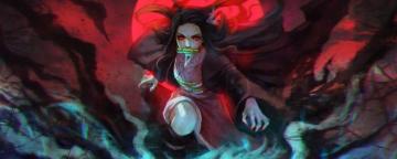 Demon Slayer Nezuko Kamado Anime Girl Art