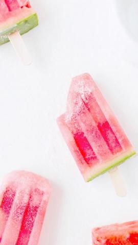 Summer Popsicle Ice Pops Fruit Watermelon