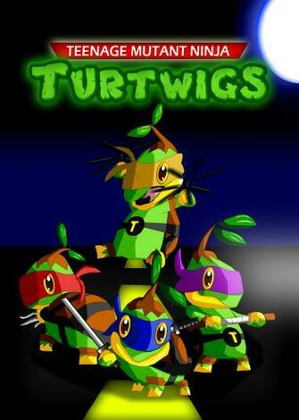 Teenage Mutant Ninja Turtwigs By Unclelaurence